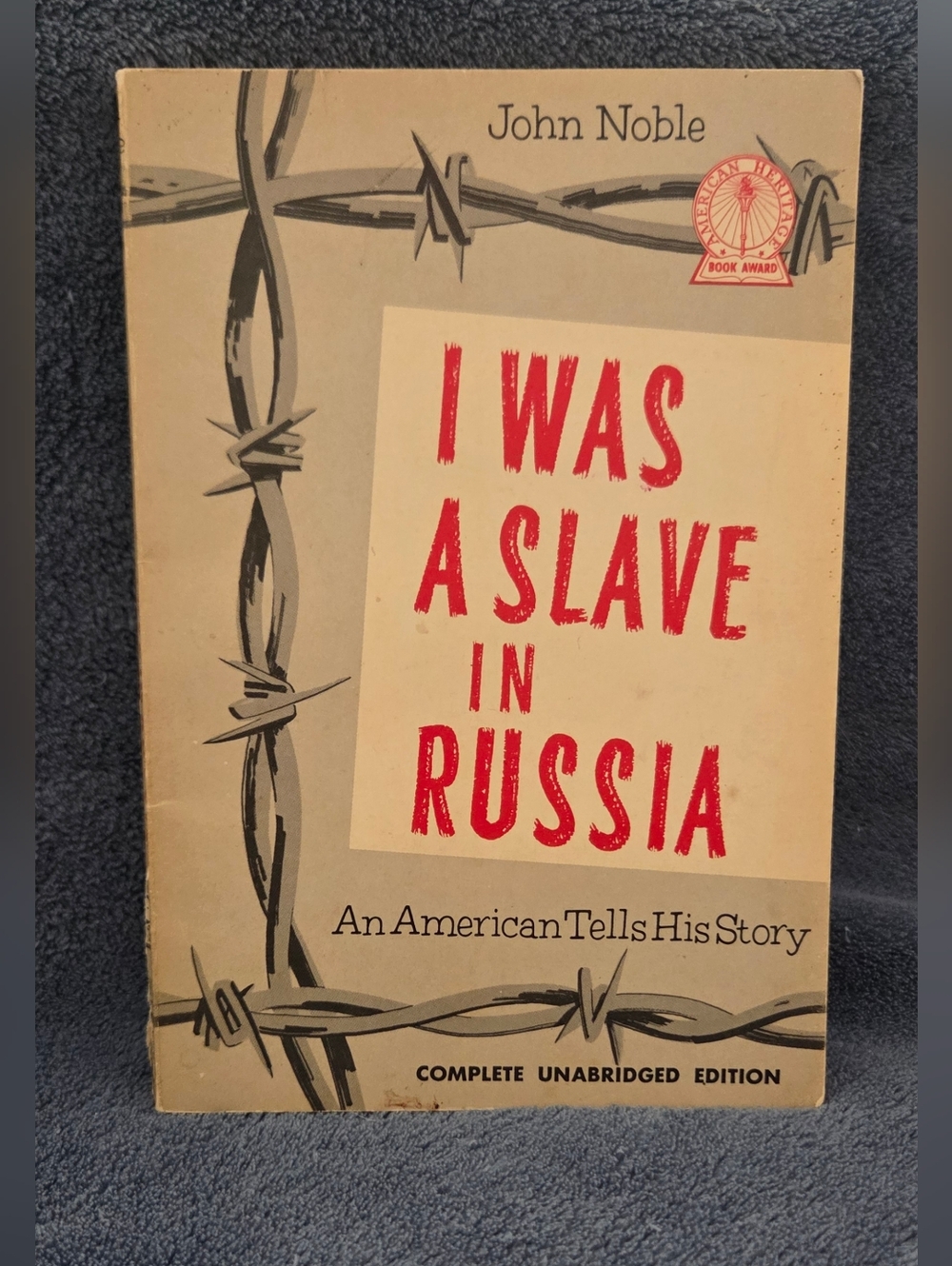 I Was a Slave in Russia Vintage Paperback Book - Signed by Author